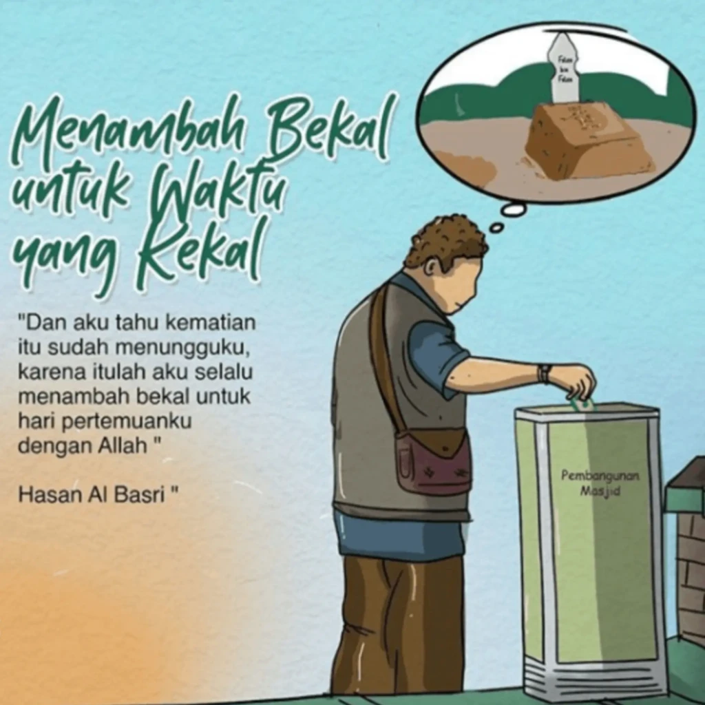 Menyiapkan Bekal Berupa Amal Jariyah