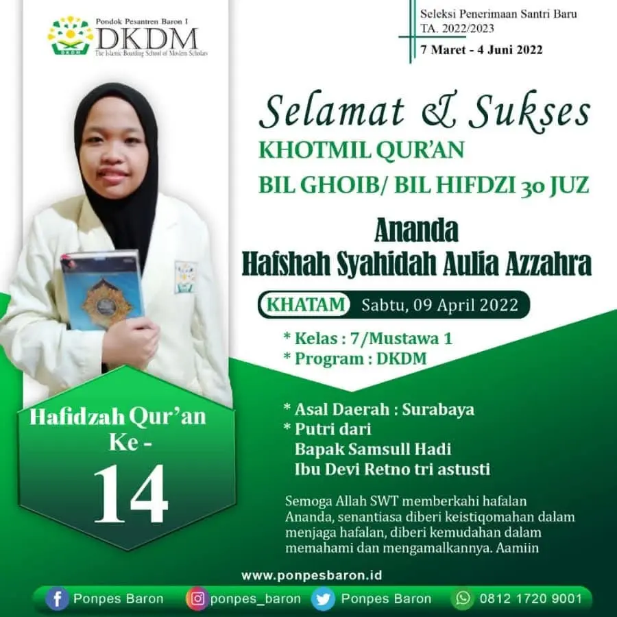 Hafidzah Ke 14