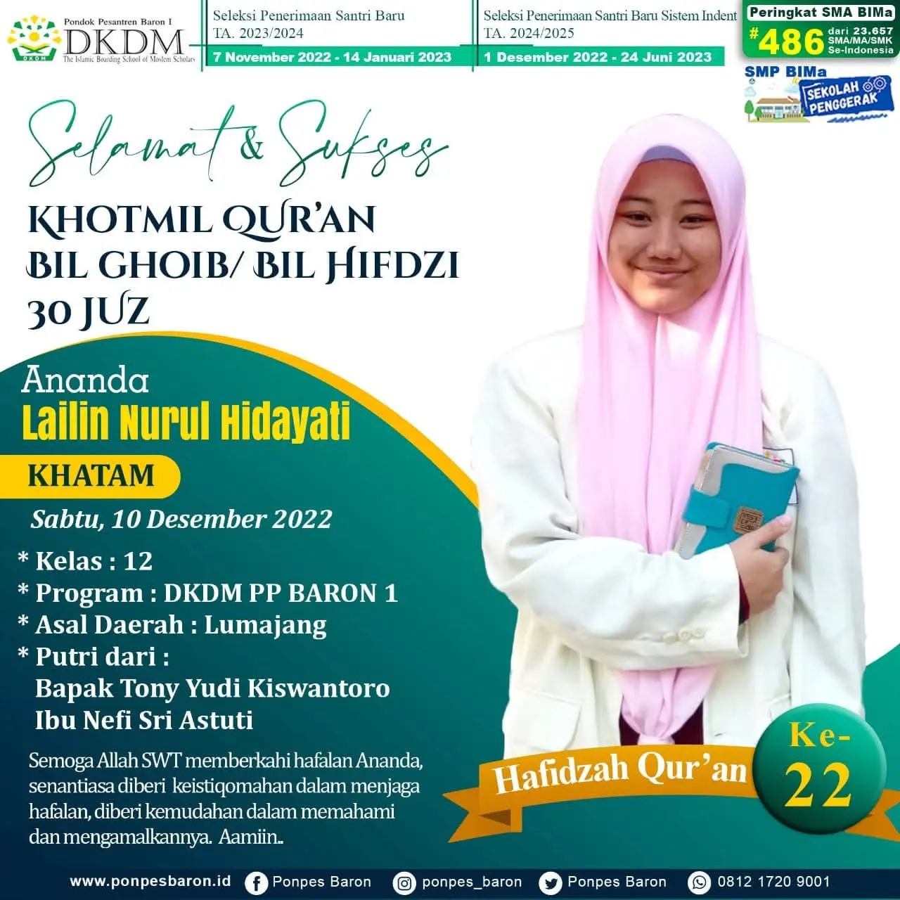 Hafidzah Ke 22