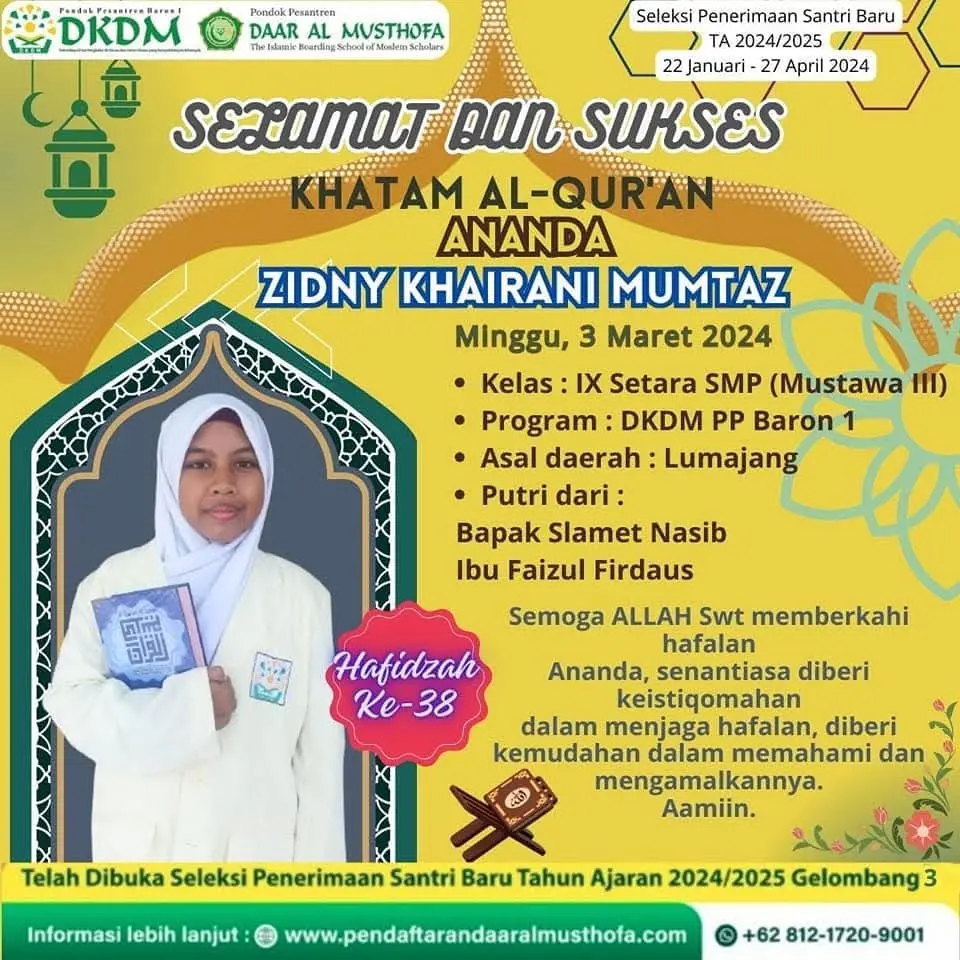 Hafidzah Ke 38