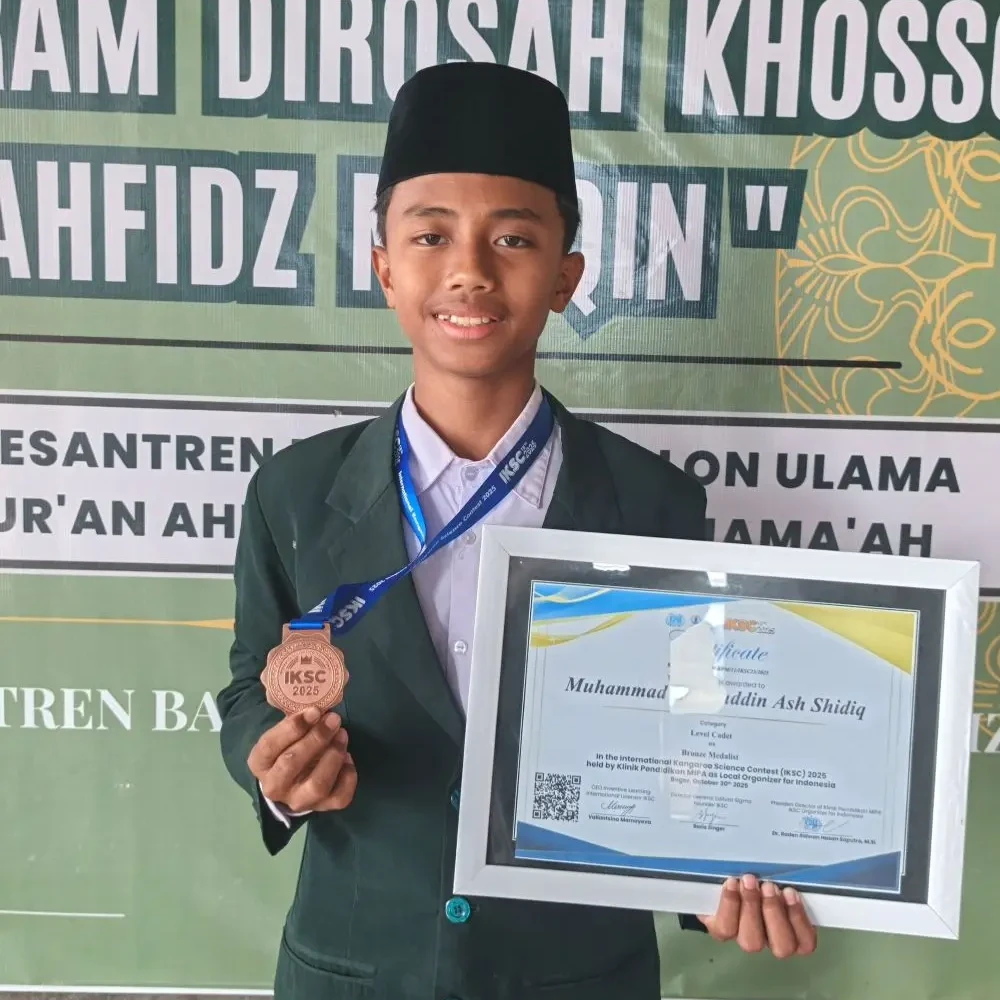 Ananda Muhammad Zahiruddin Ash Shidiq (Kelas 7 SMP _ Mustawa I)