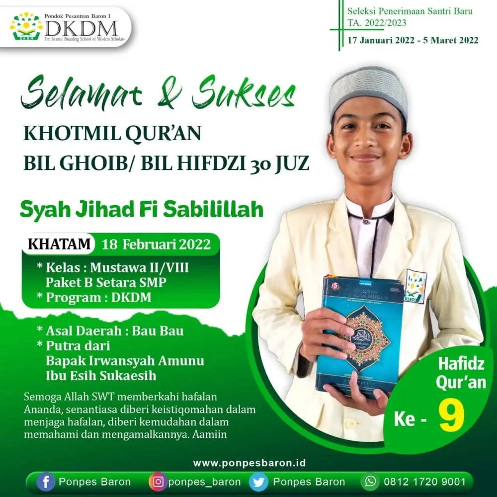 Hafidz Ke 9