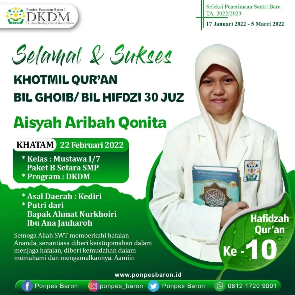 Hafidzah Ke 10